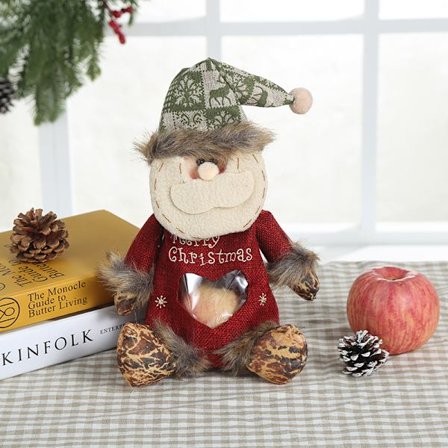 (b, One Size) Julepynt Pose Æble Dekorative Aften Stor