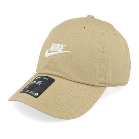 Nike - Beis unconstructed Gorra - Futura Wsh Parachute Beige/White Dad Cap @ Hatstore