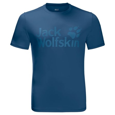 Jack Wolfskin Men's Sierra Tee Men short-sleeved sweaters Blue S