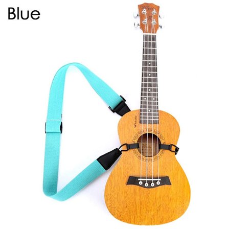 Ukulele Strap Guitar Tilbehør BLÅ