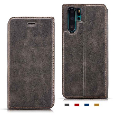 Huawei P30 Pro - Genomtänkt Plånboksfodral (Vintage)