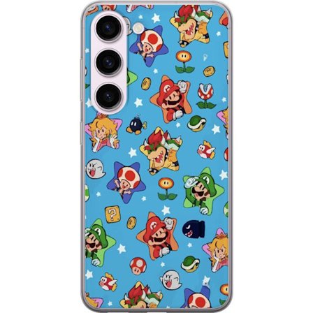 Yhteensopiva Puhelinkuori Samsung Galaxy S23 Nintendo Mario Kuvio Switch Peli