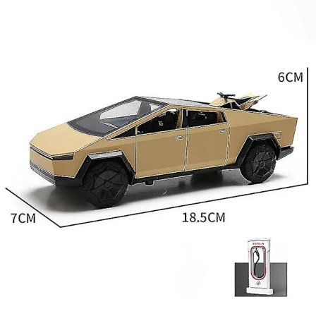 1:24 Tesla Roadster Model Y Model 3 Tesla Model S Legering Lekebil Modell Lyd Og Lys Barnas Leke Samleobjekter Bursdagsgave
