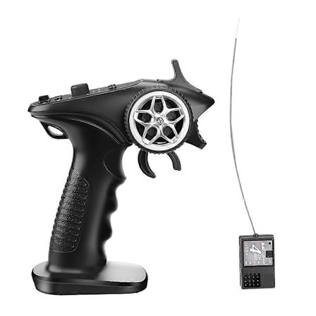 GA-4H-TX 4CH 2.4GHz Fjärrkontroll Digital Radiosändare Kabel för 1/8 1/10 1/16 1/32 RC Bil Båt Tank Bandvagn