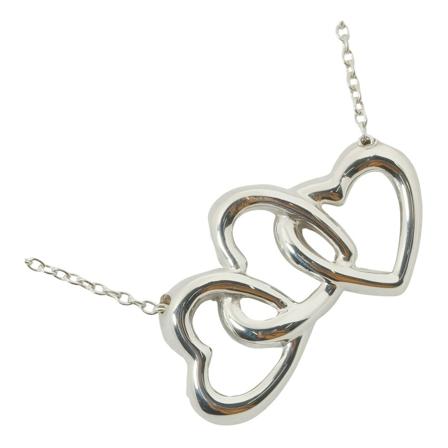 Tiffany & Co. Pre-owned, Necklaces Grijs, Dames, Maat:ONE Size