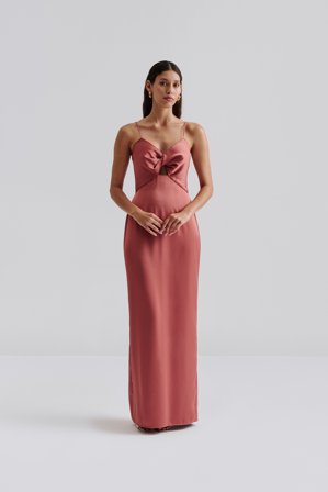 Malina - Patrizia maxi dress - XXL - Terracotta