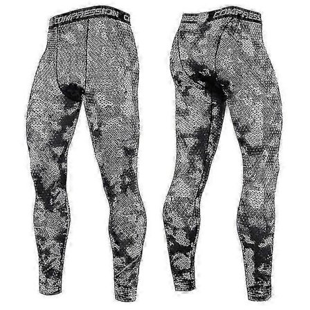 Miesten collegehousut kompressio nopeasti kuivuvat kuntoilu urheilu leggingsit miesten urheiluvaatteet treenit koripallo trikoot kuntosali juoksu 