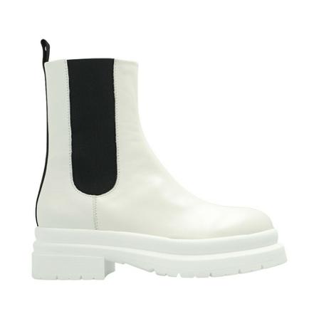 JW Anderson, Leather Chelsea boots Biały, Kobieta, Rozmiar: 38 EU