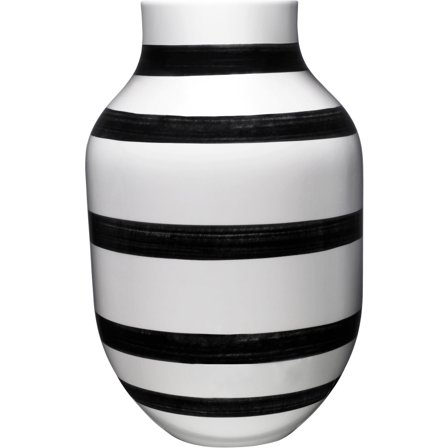 Kähler Omaggio vase sort 30,5 cm. | KitchenOne