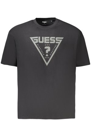 Guess Jeans T-shirt Maniche Corte Uomo Nero