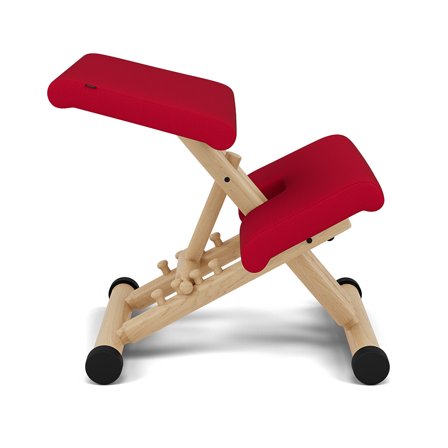 Varier Furniture Multi - Red Polyester - Natural base