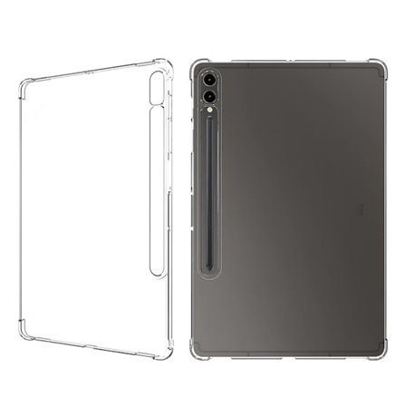 Galaxy Tab S9 Plus Skal TPU Shockproof - Transparent