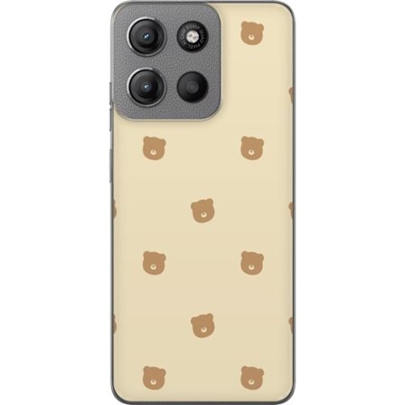 Mobilskal till Motorola Moto G15 med Björnmönster