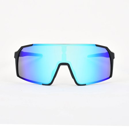 Anti-vind UV400 Cat 3 Silver Mirror Lens Herrcykel Golf Strand Sport Solglasögon Från Guangzhou Fabrik 2024