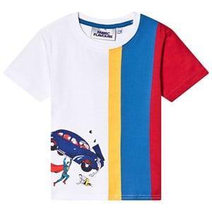 Kids - Fabric Flavours White Superman Action Comic Tee 7-8 years - Tops - 7-8 years - White