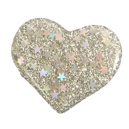 Glitter Love Heart Diamond Painting Cover Minder Billedsyning Locator