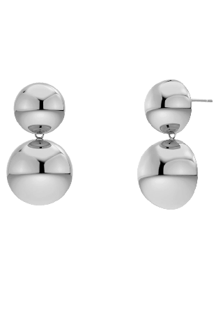 Edblad Sphere Earrings S Steel Smycken & klockor Dam Grå ONESIZE