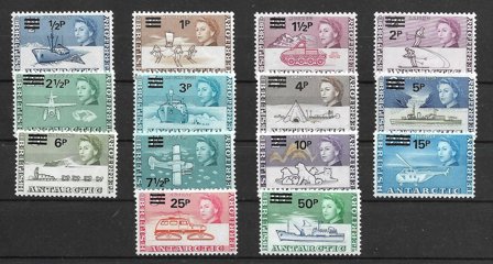 Antarktis 1971 - MICHEL 25 - 38 - Postfrisk