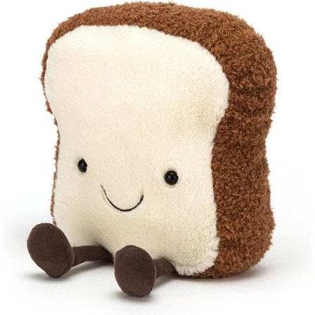 Amuseables Toast Food Plush, Medium 11 tum