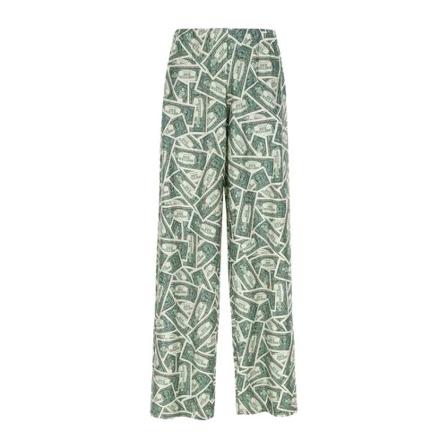 Vetements, Wide Trousers Groen, Heren, Maat:S