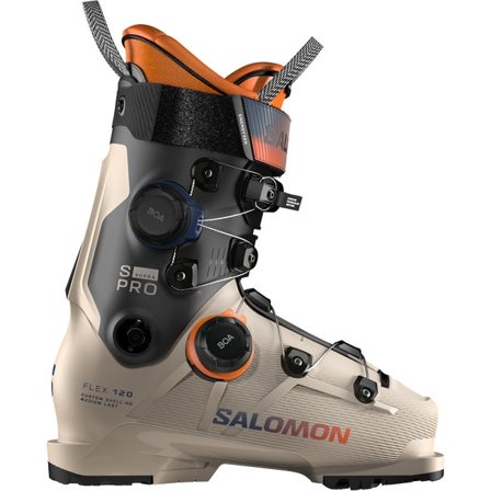 Salomon - All Mountain-Skischuhe Herren S/pro Supra Dual Boa 120 - Humus / Black / Orange Tiger - 27/27.5