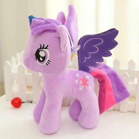 My Little Pony Kosedyr Plysjleker Myke Teddy 25cm Dukker Barn Bursdagsgave [DB]