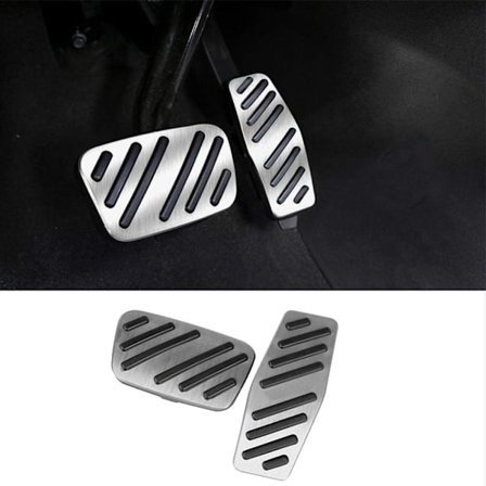 Sats för gas- och bromspedaler i kraftig aluminium utan slam för Ch