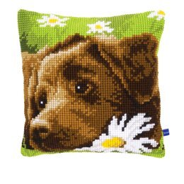 Broderipakke Pute Kobler av - Vervaco