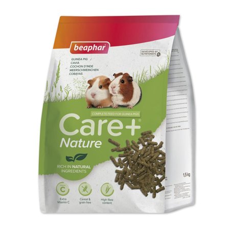 Beaphar Care+ Nature Marsvinfôr - 1,5kg