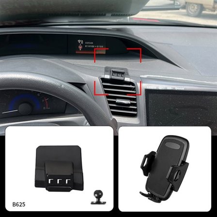 Puhelinteline Honda Civic 2012–2014 – autokohtainen kiinnitys ilman porausta