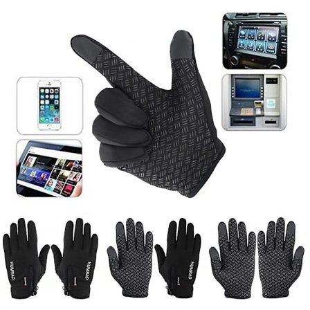 Vinter Cykling Skiløb Udendørs Handsker Touch Screen Vandtætte Mænd Kvinder Handsker