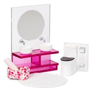 Lundby Bathroom Suite Set 4+ years - Dolls and doll houses - 4+ years - White - Junge - Dolls ́ houses and accessories
