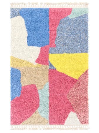 Kindervloerkleed Hoogpolig Berbera - Multicolor 200X300