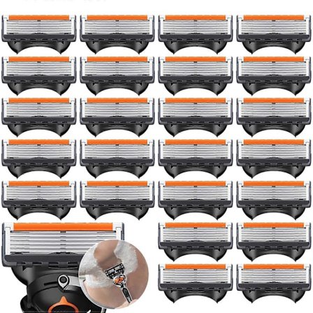 ProGlide Rakblad, 24 Ersättningsblad, ProGlide Våtrakhyvel Värdepack för Män