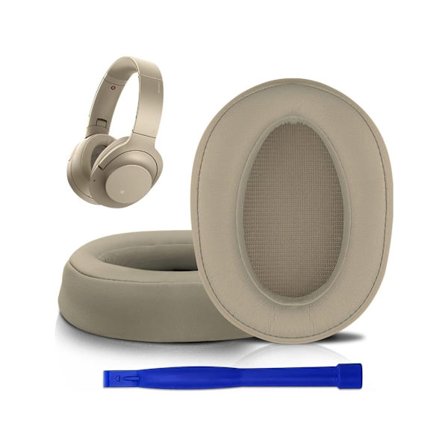 Korvatyyny Sony Wh H900n Mdr 100abn -kuulokkeille, melua vaimentavat over-ear -kuulokkeet