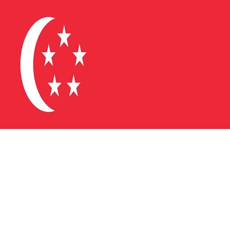 Singapores flagga 100