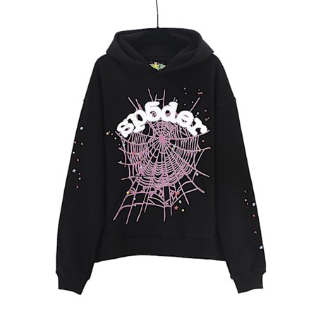 Sp5der hiphop-laulaja 3D-tulostettu collegepaita miesten ja naisten unisex huppari rento setti musta huppari musta huppari{hh}