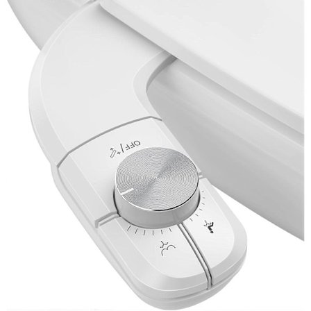 Japanilainen WC-bidee, ei sähköinen, kaksoisvedettävät suuttimet, helppo asennus, säädettävä kylmän veden paine