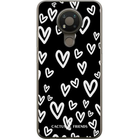 Yhteensopiva Puhelinkuori Nokia Nokia 3.4 Cactus and Friends - Handdrawn Love Chaos