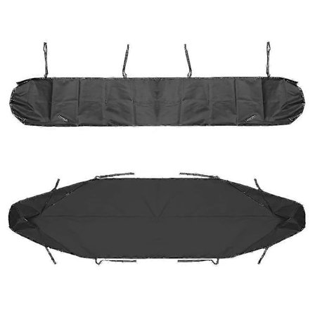 Markiisin suojapussi, 4m terassimarkiisin pölysuoja harmaa terassimarkiisin säilytyspussi vedenpitävä talvisuoja