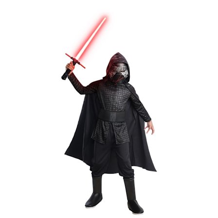 Star Wars Barn/Barn Deluxe Kylo Ren Kostym 3-4 År Svart