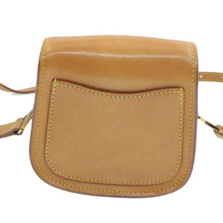 Louis Vuitton Vintage, Pre-owned Leather Saint Cloud Beige, Dames, Maat:ONE Size,leer