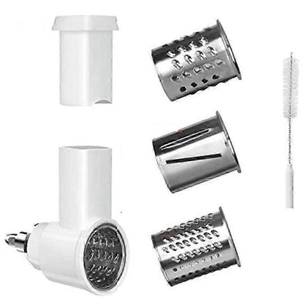 Ostehøvl Rivjerns Vedhæftning Kompatibel med Kitchenaid Stand Mixer, erstatter Kitchenaid Rivjerns Tilbehør - JA