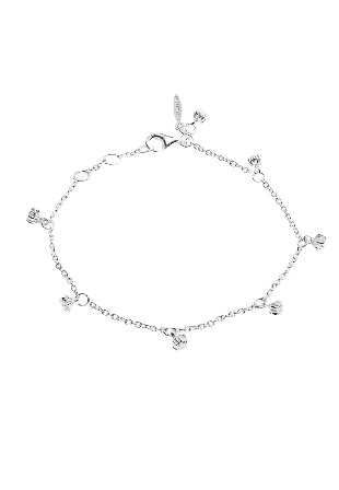 Drakenberg Sjölin New Bud drop full bracelet Armband Dam Silver ONESIZE