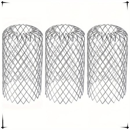 Tagrendeskræm 75 * 150MM, Aluminium Tagrendeskræm Filtre kompatible med Hjem, Tagudhæng, Grøft, Kloak for at Hjælpe med at Holde Afløb Rent Stopper 