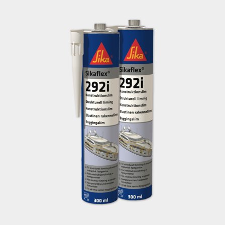 Adhesivo de construcción Sika Sikaflex 292i, cartucho, 300 ml, blanco, 2-pack