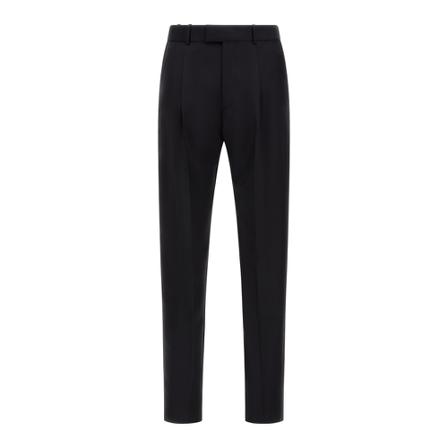 Alexander McQueen Straight Bukser Sort, Herre Bukser