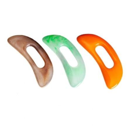 Skrapbräda för helkroppsmassage gul