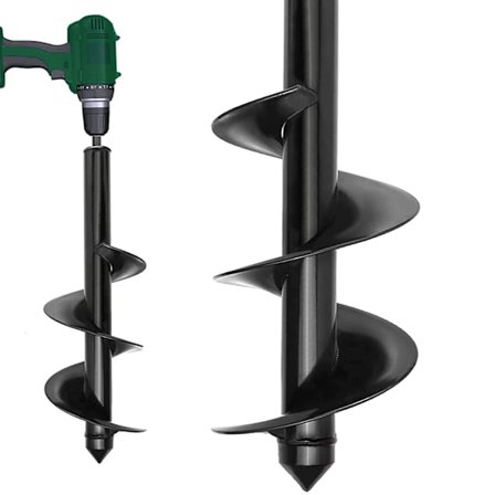 Hagearbeid Vridbor 9 x 40 cm Batteridrevet Bor med Robust Skaft