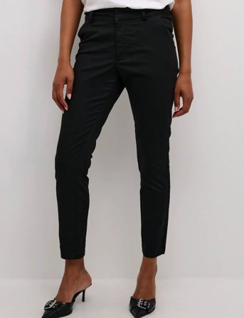 Kaffe Kalea Chino Pant - Black - 42
